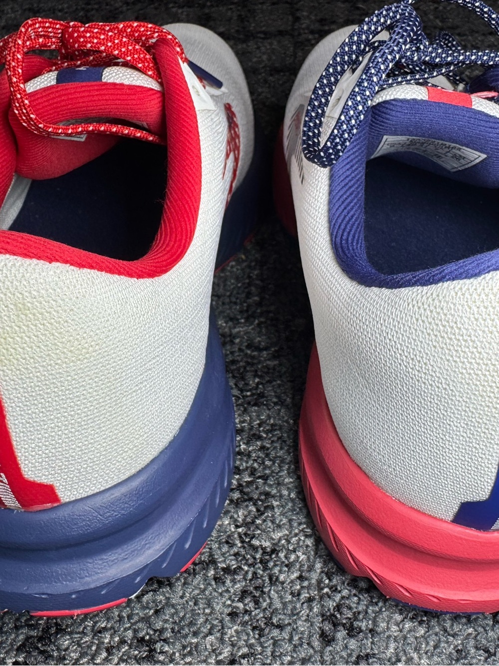 Brooks Launch 7 Women’s Size 9 Running Shoes Red White Blue Stars 1203221B166 - Picture 6 of 11
